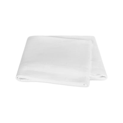 Roman Hemstitch Flat Sheet White 