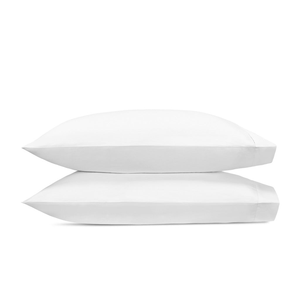 Roman Hemstitch Pillowcase Pair White 