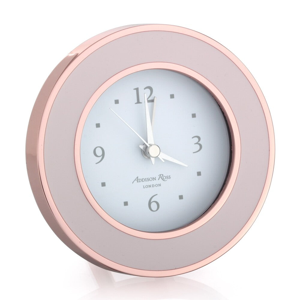 Rose Gold & Pink Alarm Clock by Addison Ross