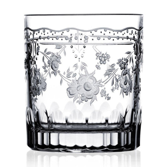 Royal Antoinette Clear Double Old Fashioned Glass by Varga Crystal 