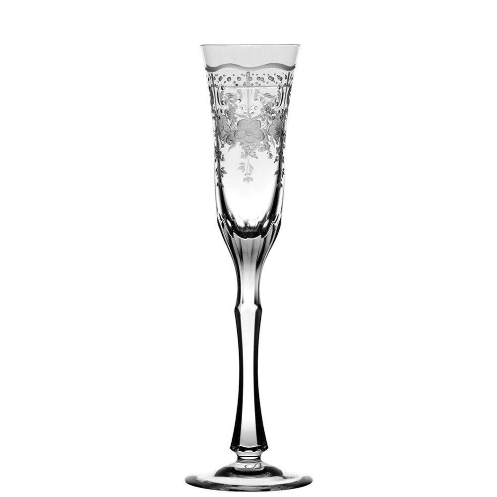 Royal Antoinette Clear Flute by Varga Crystal 