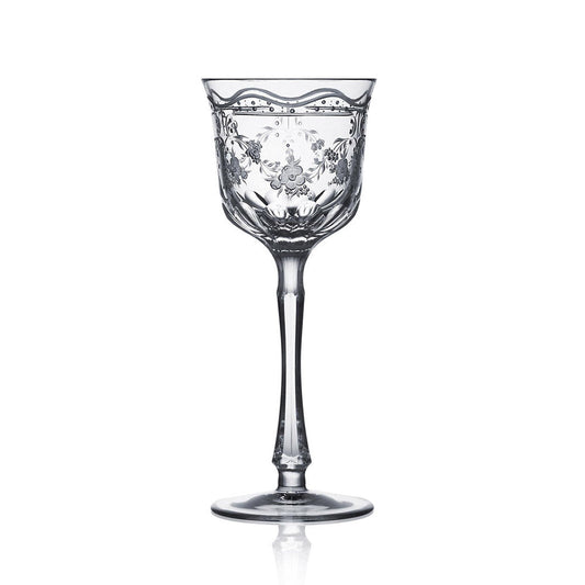 Royal Antoinette Clear Wine Glass by Varga Crystal 