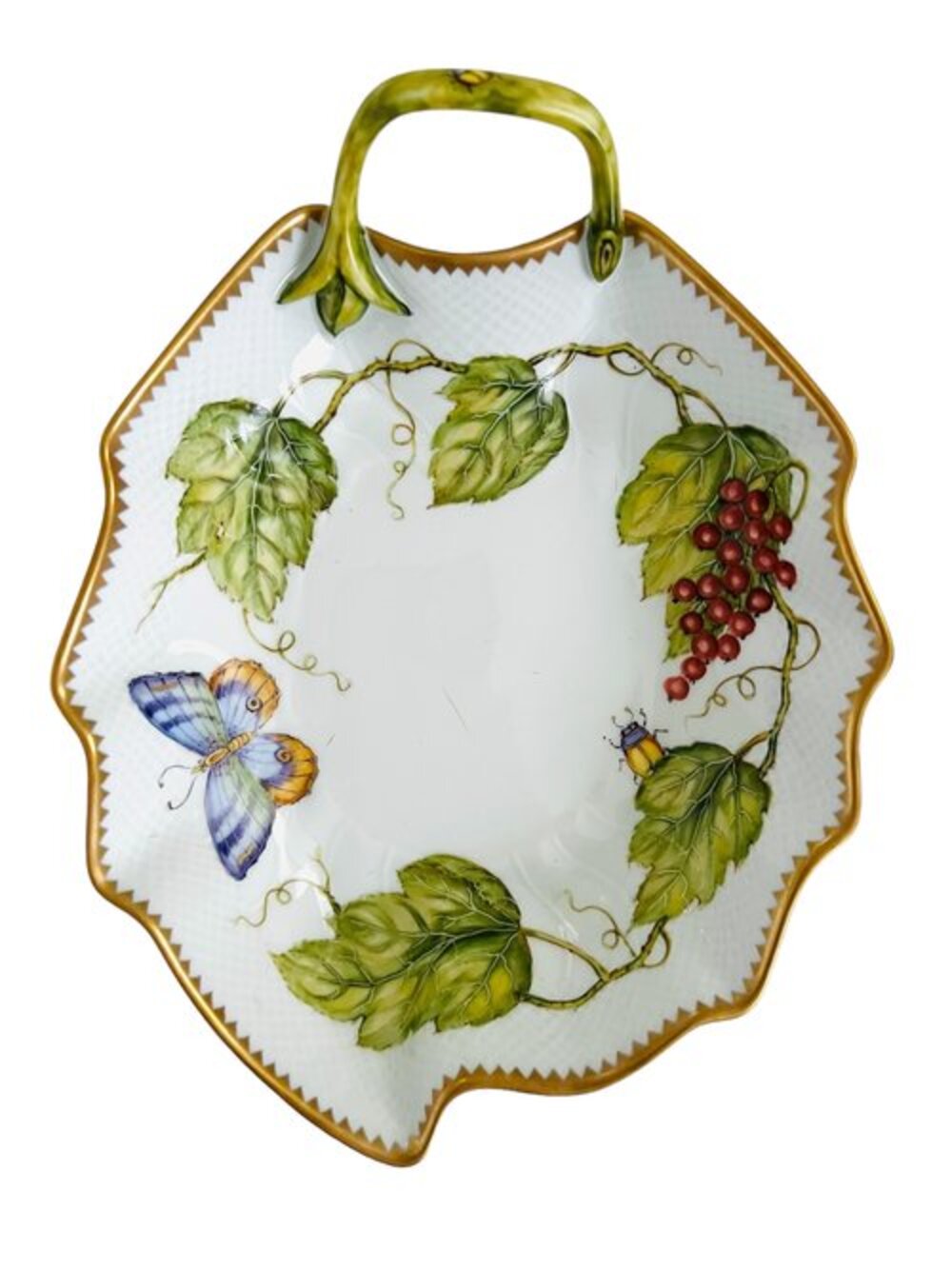 RT36 - Leaf Shaped Dish by Anna Weatherley