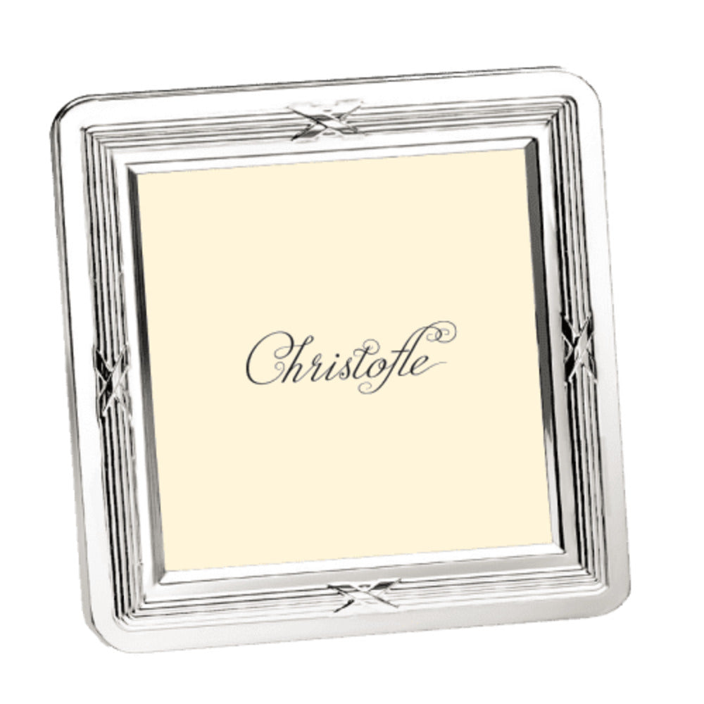 Rubans Silver Plated Frame by Christofle