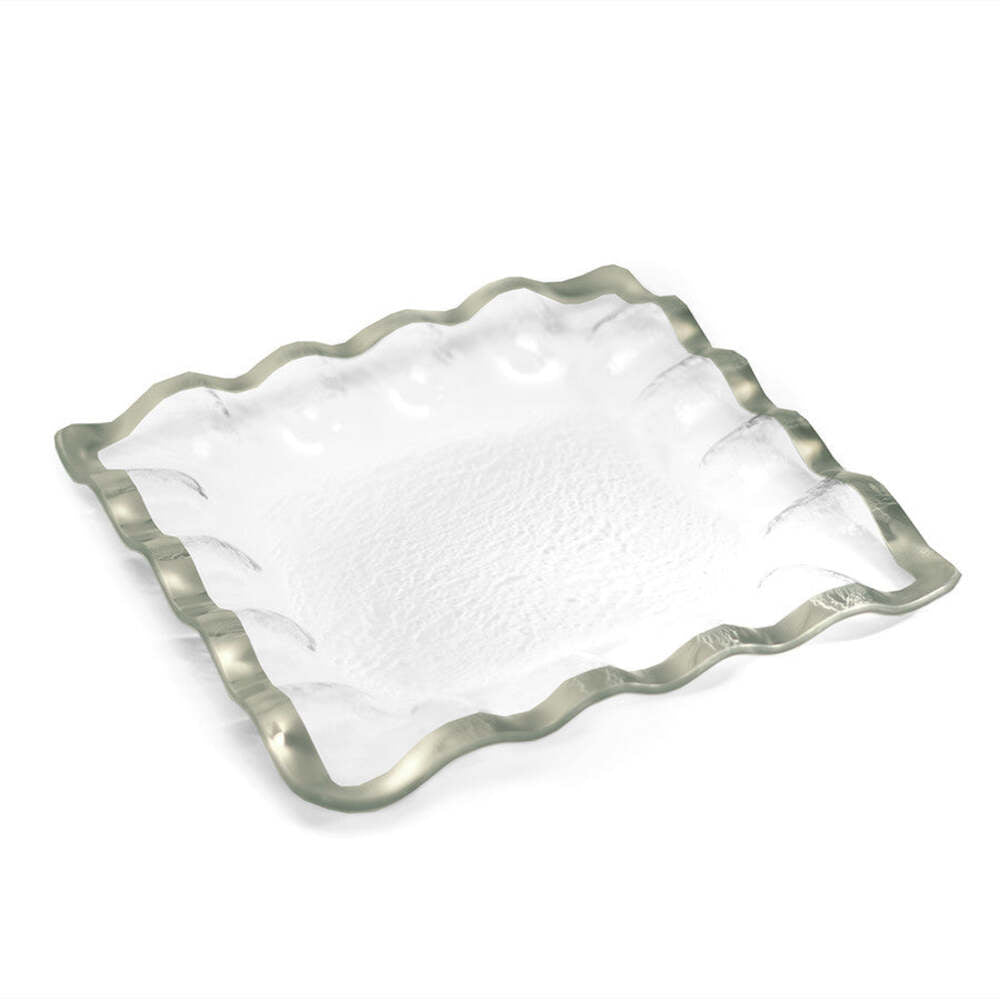 Ruffle 11.5" Square Server by Annieglass Additional Image -1