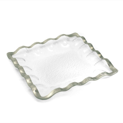 Ruffle 11.5" Square Server by Annieglass Additional Image -1