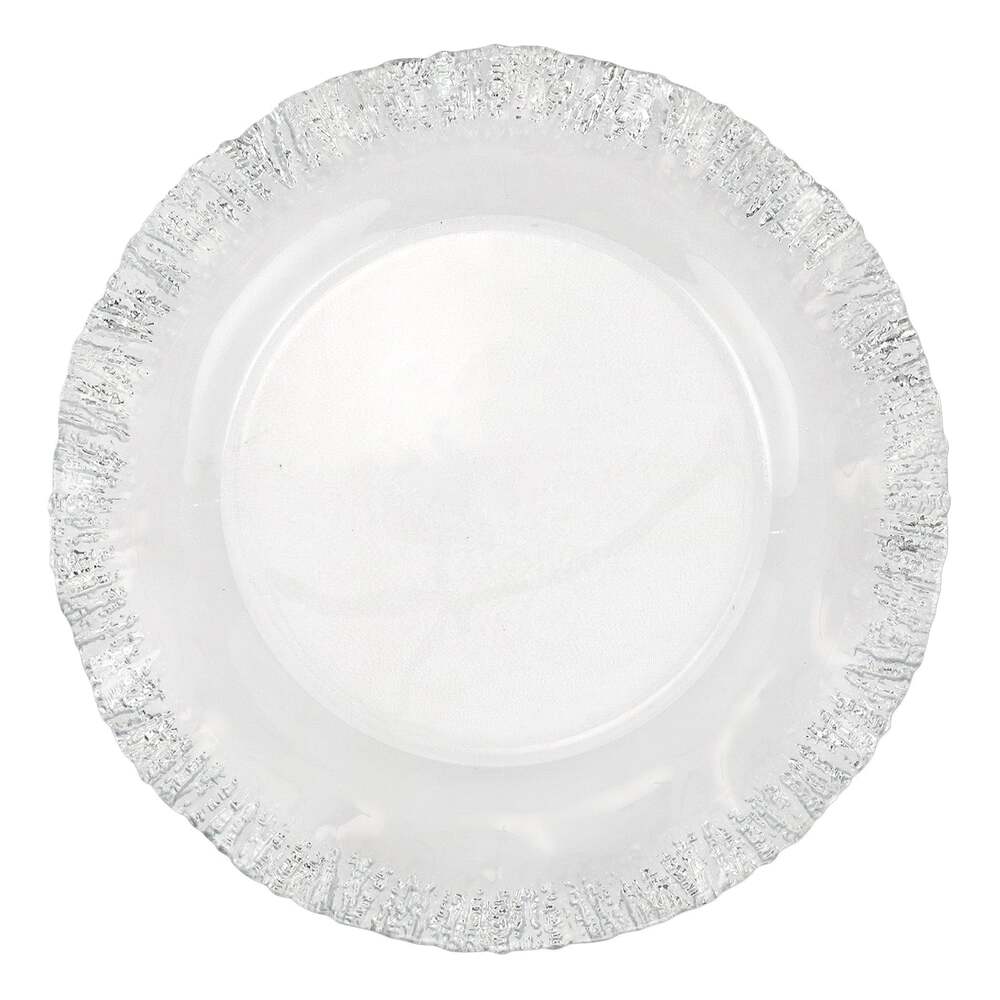 Rufolo Glass Service Plate/Charger by VIETRI by Additional Image -5