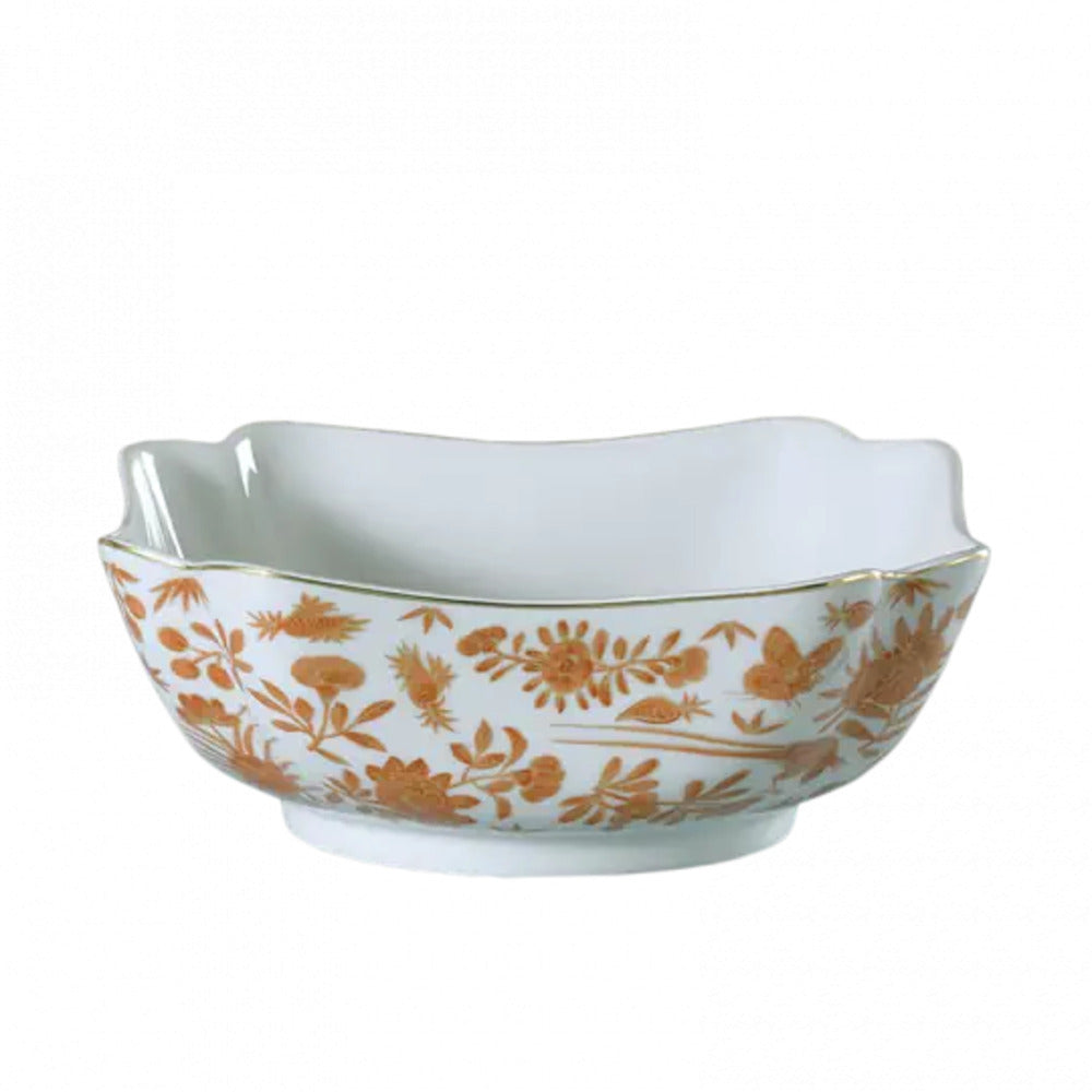 Sacred Bird & Butterfly Square Bowl by Mottahedeh Additional Image -1