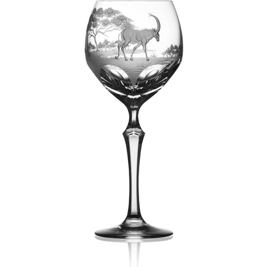 Safari Clear Water Glass by Varga Crystal 