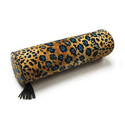 Safari Spot Bolster Pillow Velvet by Ngala Trading Company Additional Image - 10