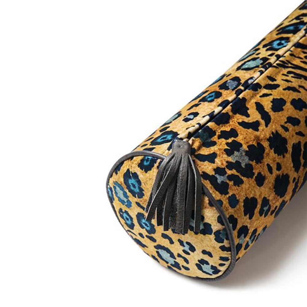 Safari Spot Bolster Pillow Velvet by Ngala Trading Company Additional Image - 11