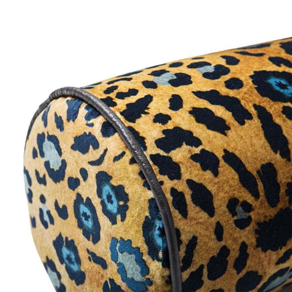 Safari Spot Bolster Pillow Velvet by Ngala Trading Company Additional Image - 12