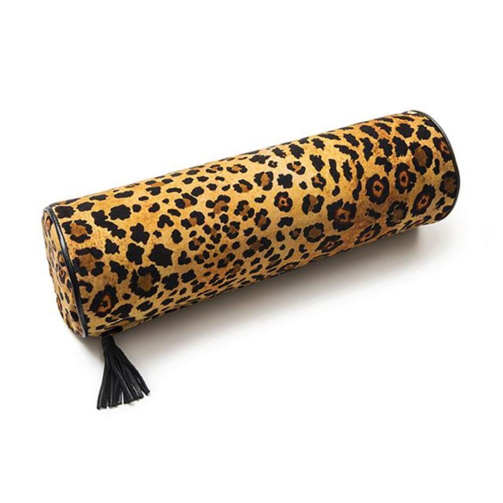 Safari Spot Bolster Pillow Velvet by Ngala Trading Company Additional Image - 6