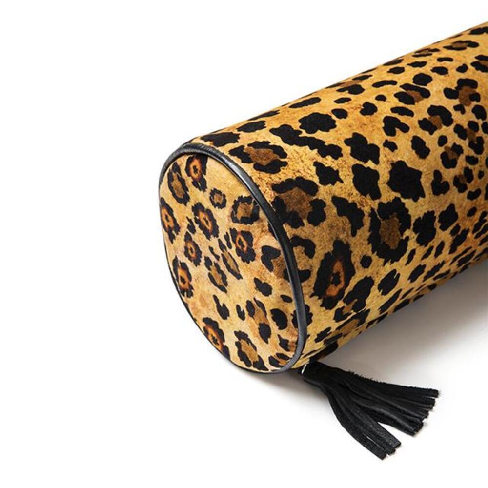 Safari Spot Bolster Pillow Velvet by Ngala Trading Company Additional Image - 7