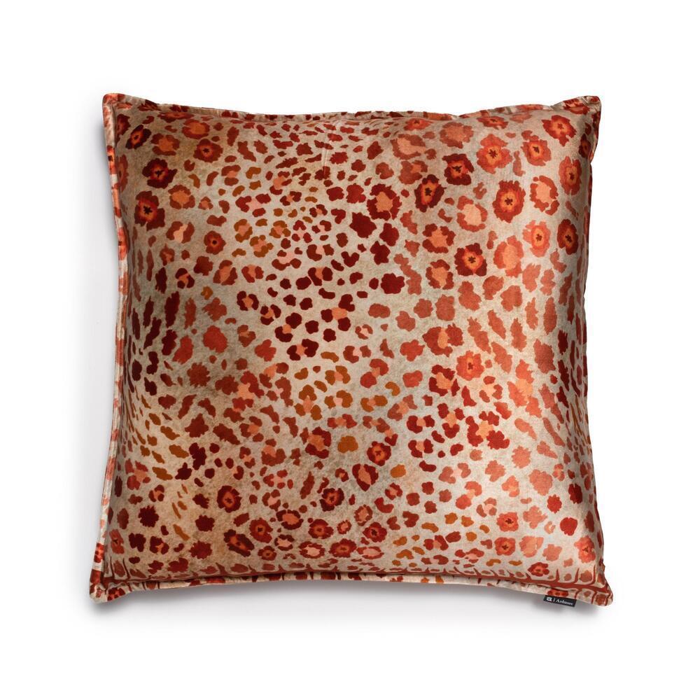 Safari Spot Pillow Velvet by Ngala Trading Company