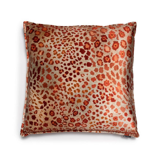 Safari Spot Pillow Velvet by Ngala Trading Company