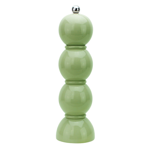 Sage Green Bobbin Salt or Pepper Mill 24cm by Addison Ross