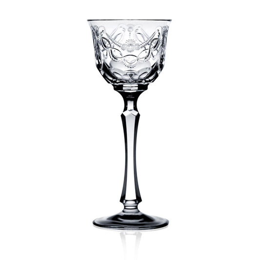 Saint Tropez Clear Wine Glass by Varga Crystal 