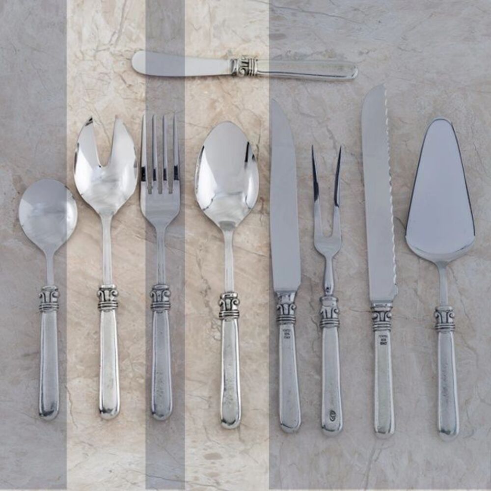 Salad Fork and Spoon - Palazzo by Julie Wear 