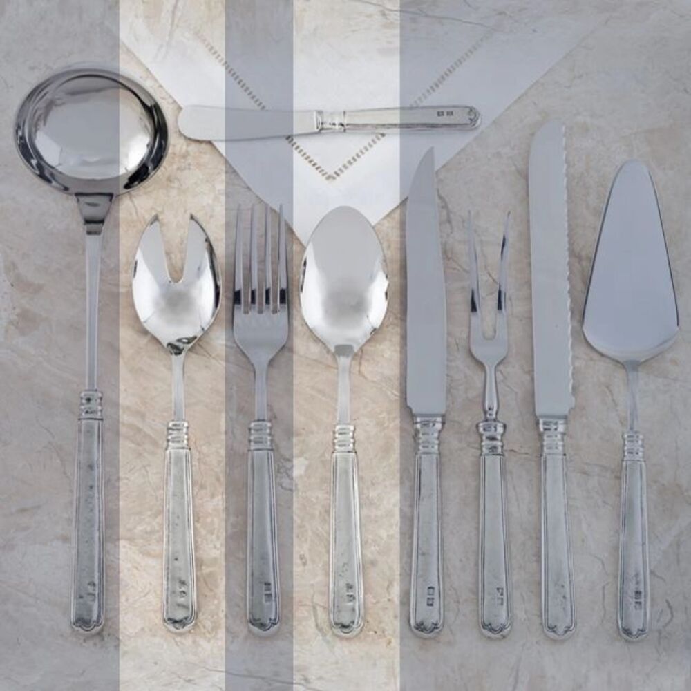 Salad Fork & Spoon - Filet by Julie Wear 