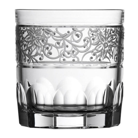 Salamanque Clear Double Old Fashioned Glass by Varga Crystal 