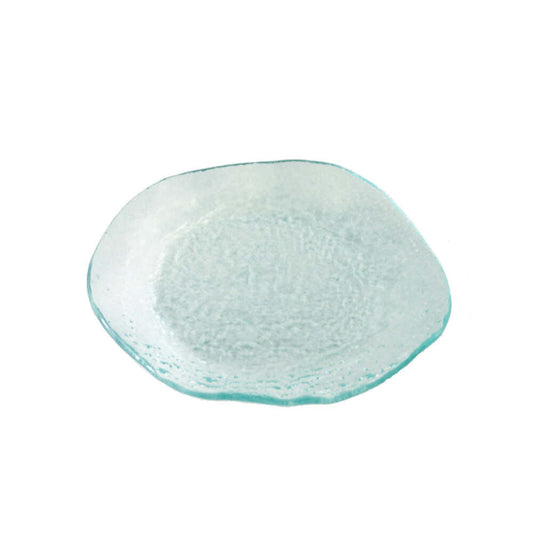 Salt 10" Clear Salad Plate by Annieglass 