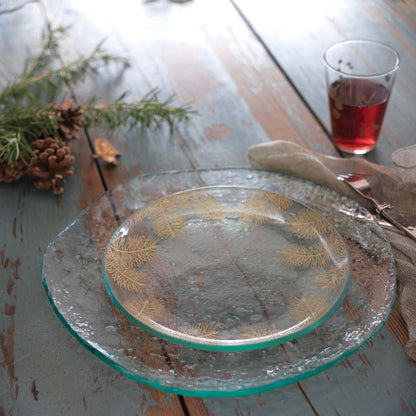 Salt Dinner Plate by Annieglass Additional Image -1