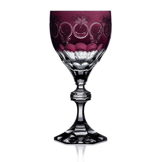 San Remo Amethyst Water Glass by Varga Crystal 