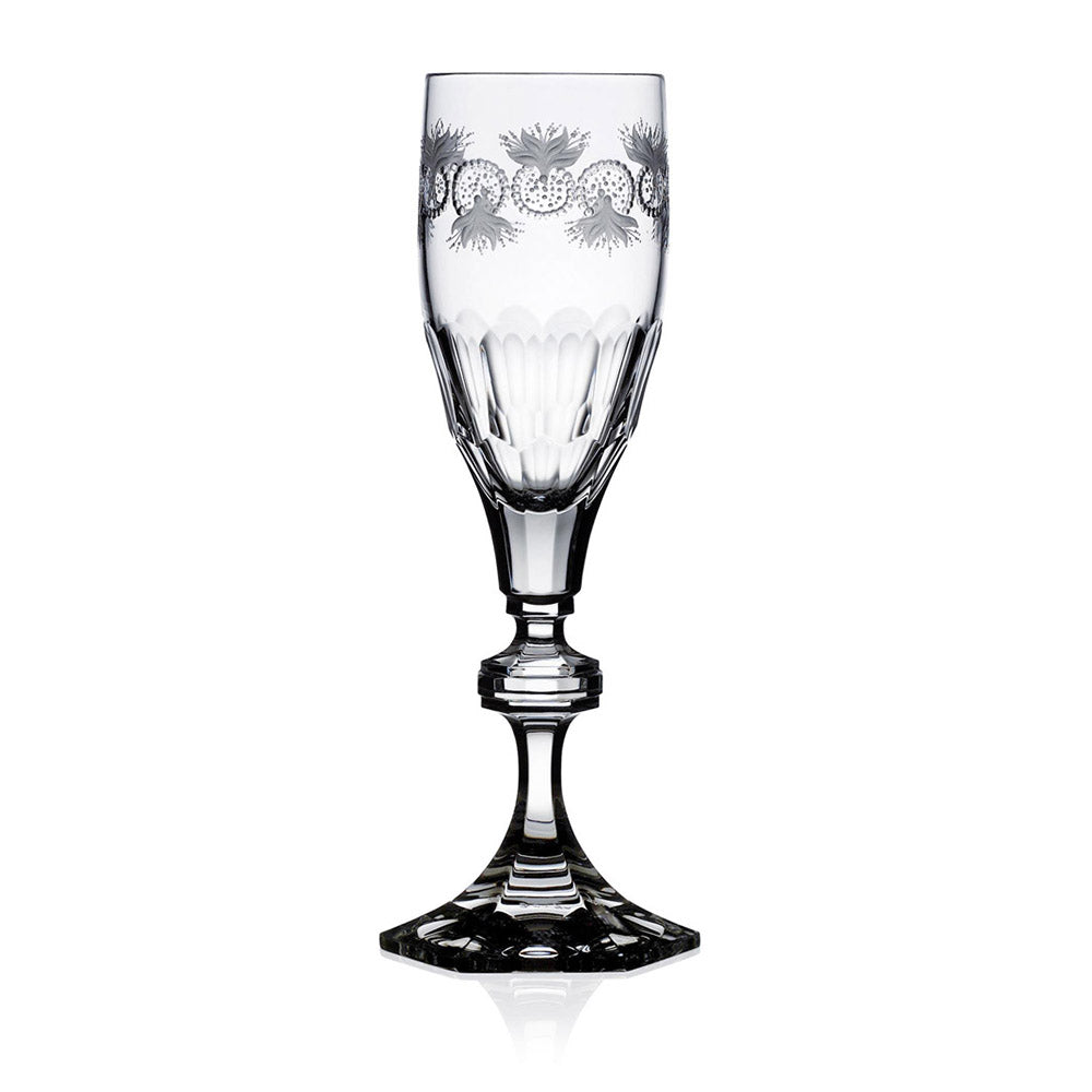 San Remo Clear Flute by Varga Crystal 