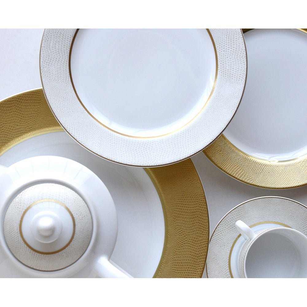 Sauvage Or 15" Oval Platter by Bernardaud Additional Image -2