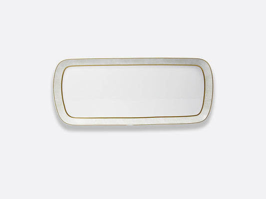 Sauvage Or Cake Platter Rectangular 16" by Bernardaud 