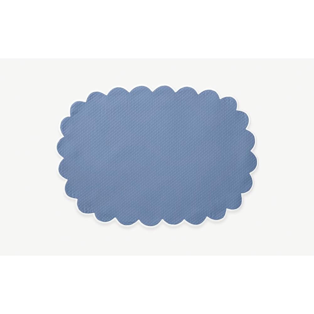 Savannah Gardens Placemat set of 4 Azure Oval 