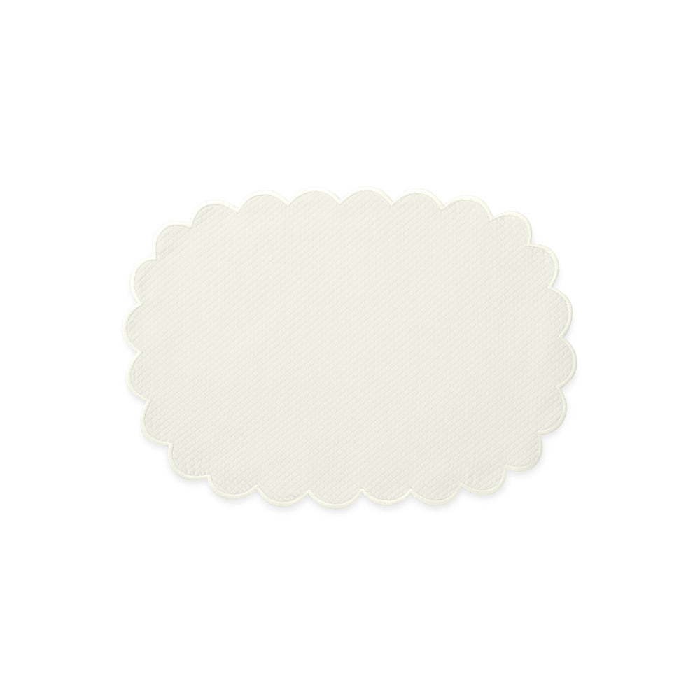 Savannah Gardens Placemat set of 4 Bone Oval 