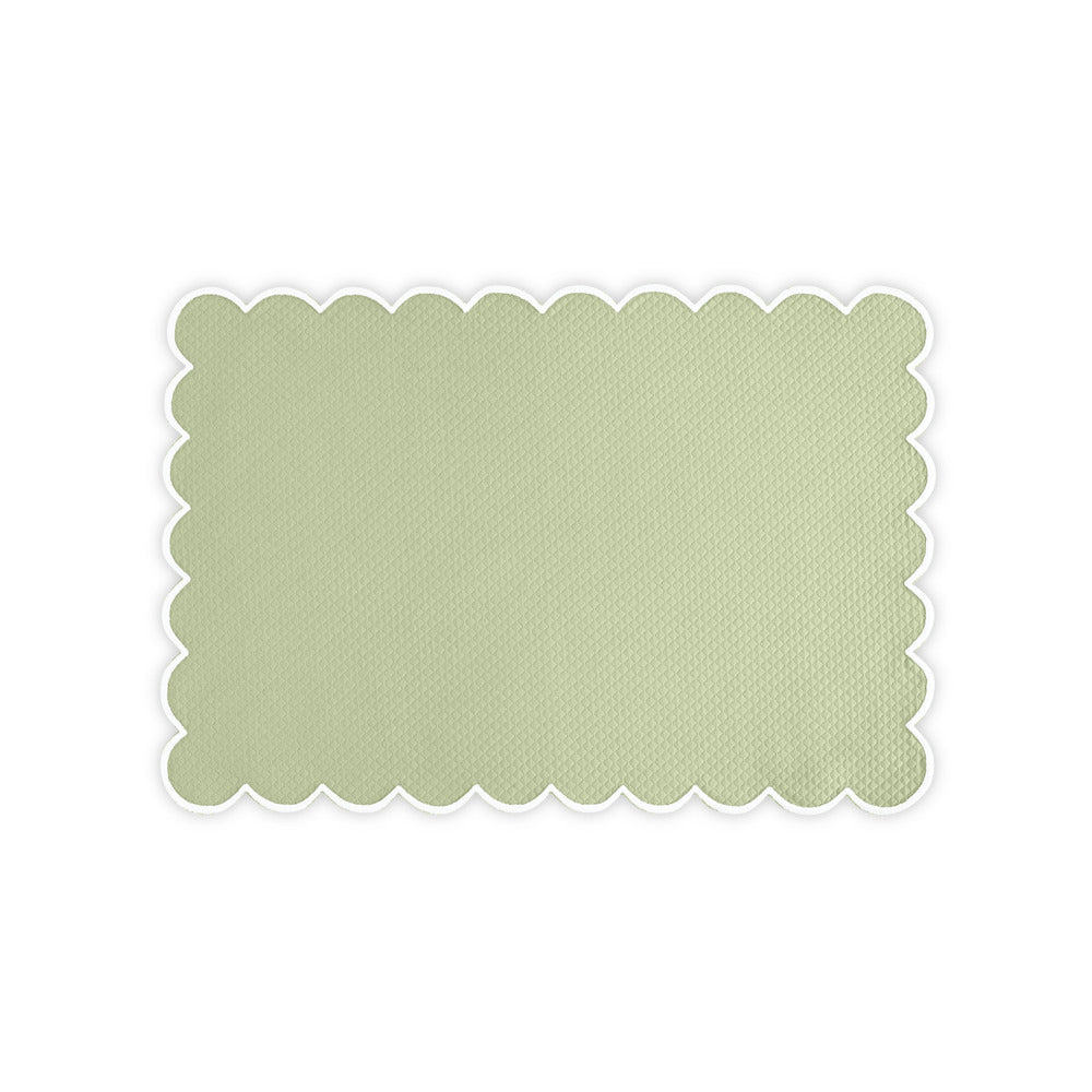 Savannah Gardens Placemat set of 4 Spring Green Oblong 