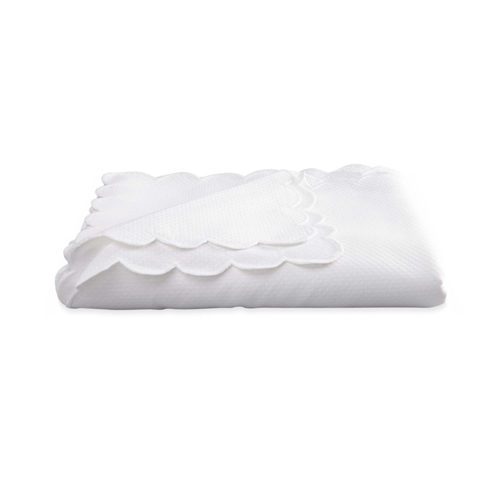 Savannah Gardens Tablecloth White 