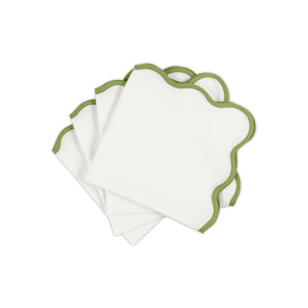 Scallop Edge Napkin - set of 4