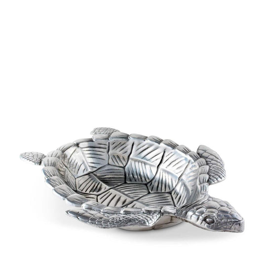 Sea Turtle Oval Bowl by Arthur Court Designs