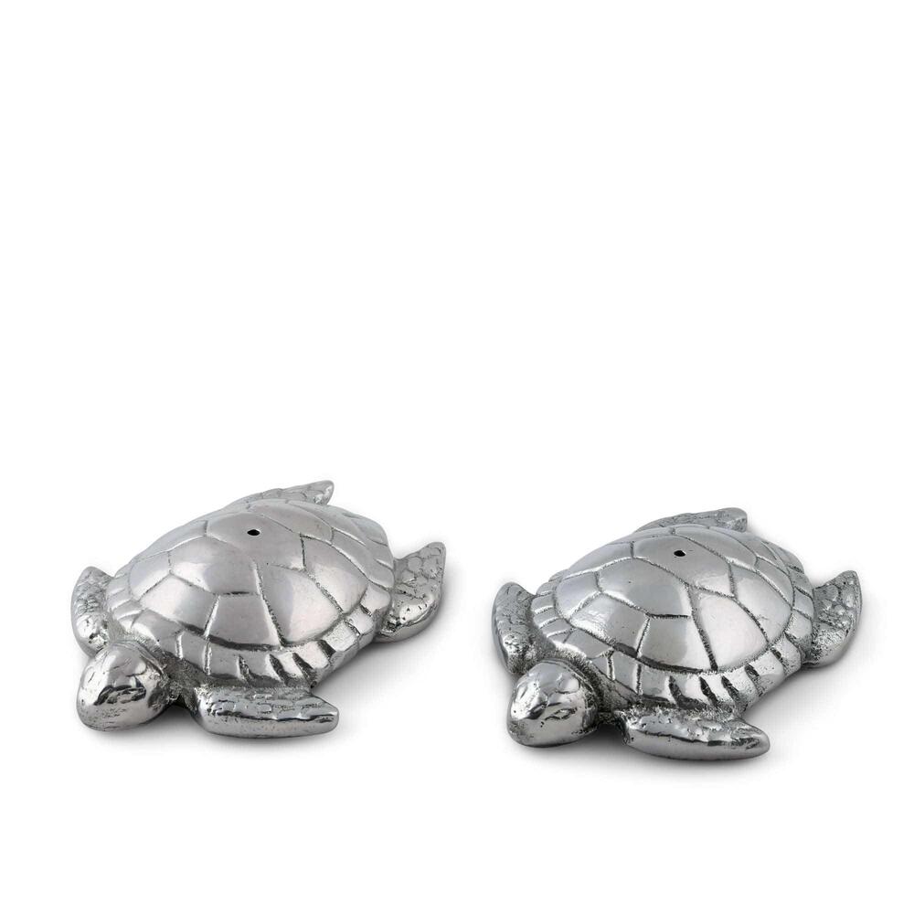 Sea Turtle Salt & Pepper Set by Arthur Court Designs