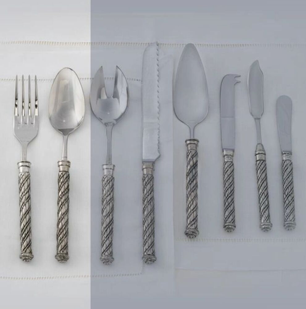 Serving Fork & Spoon - Genova by Julie Wear 