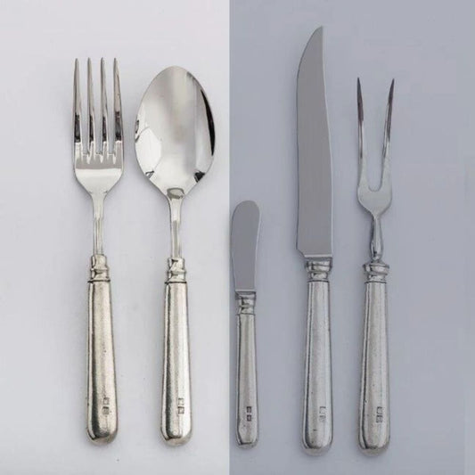 Serving Fork & Spoon Set - Inglese by Julie Wear 