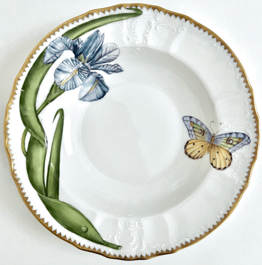 SG2 - Iris Soup/Pasta Plate by Anna Weatherley