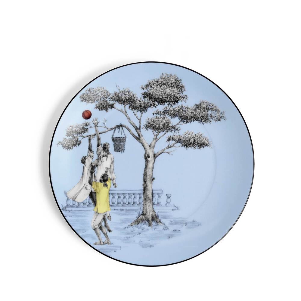 Sheila Bridges Basketball Accent Plate by Wedgwood