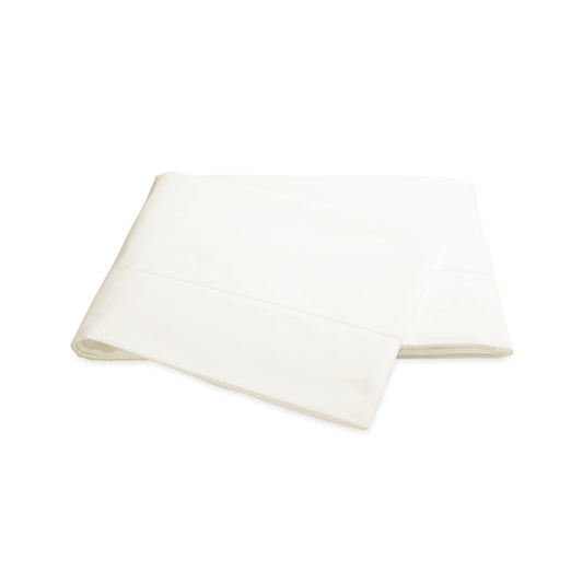 Sierra Hemstitch Flat Sheet Ivory 