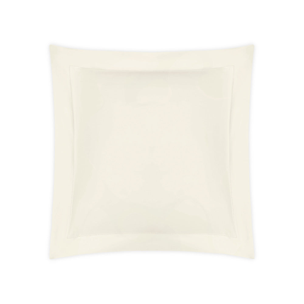 Sierra Hemstitch Sham Ivory Euro 