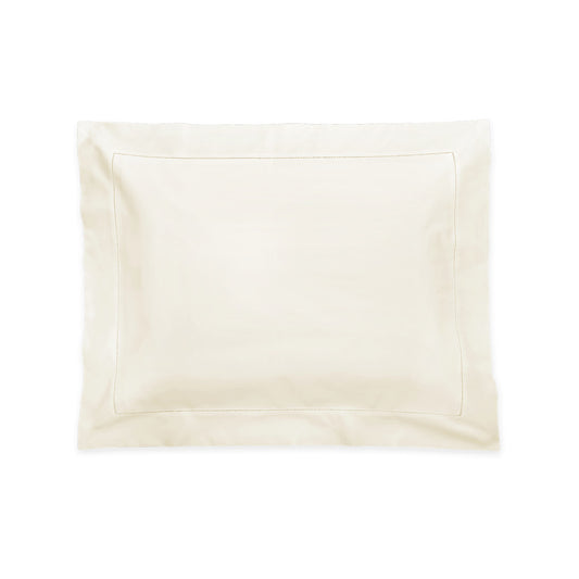 Sierra Hemstitch Sham Ivory Standard 