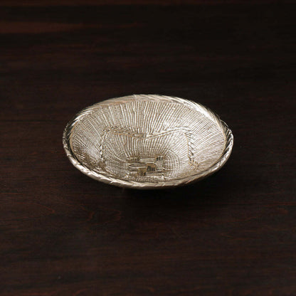 Sierra Modern African Basket Small Bowl - Gold by Beatriz Ball 