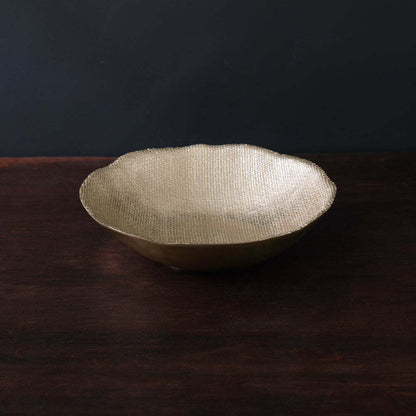 Sierra Modern Chelsea Large Bowl - Gold by Beatriz Ball 