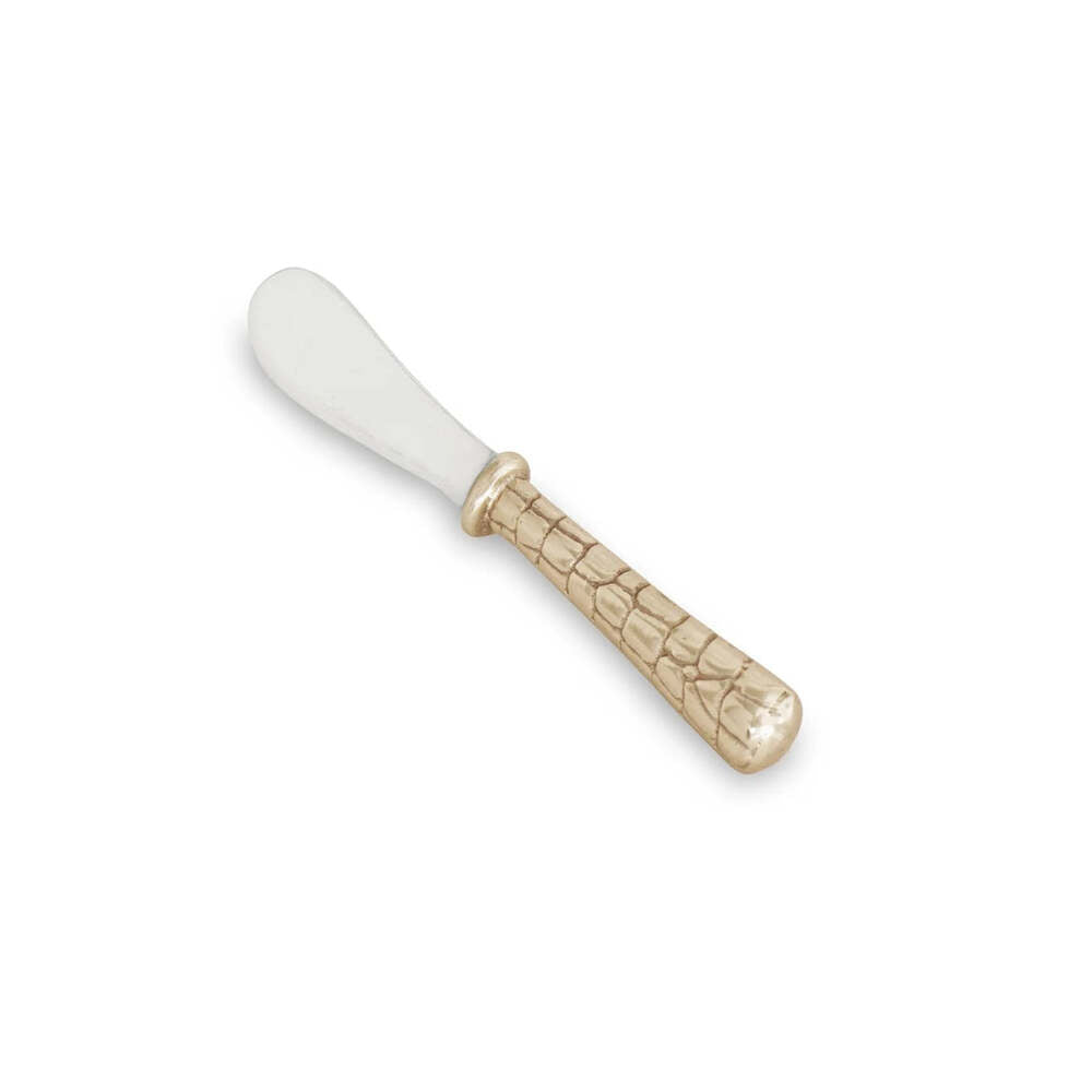 Sierra Modern Croc Spreader - Gold by Beatriz Ball 1