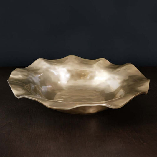 Sierra Modern Sarah Large Bowl - Gold by Beatriz Ball 