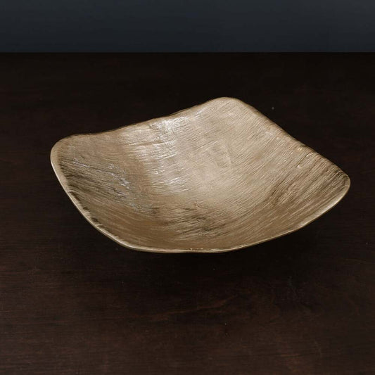 Sierra Modern Strie Jena Medium Bowl - Gold by Beatriz Ball 